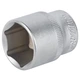 Насадка шестигранна коротка 1/2" 27мм CrV mid SIGMA (6071271) - зображення 3