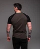 Футболка с карманом R.A. Black Raglan Sleeve XL хаки 2321 XL - изображение 4