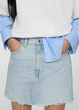 Cпідниця джинсова міні MANGO 77050364 Блакитний S KL0702 - зображення 2