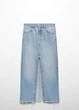 Cпідниця джинсова максі MANGO 67067710 Блакитний XS KL0697 - зображення 3