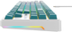 Клавіатура дротова Havit KB901L USB White/Green (6939119026332) - зображення 5