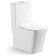Унітаз-компакт Mixxus QUADRO-0403-R 640x360x835mm, система змиву RIMLESS (MI6710) - зображення 2