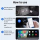 USB Адаптер для бездротового Apple CarPlay та Android Auto WiFi 5G Bluetooth 5.0 + адаптер USB-TypeC - зображення 14