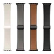 Ремешок для часов Hoco WHЗ4 135-220 мм кожа и эко силикона магнитная застежка Apple Watch Dark Grey - изображение 4
