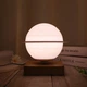 Магнітна левітаційна лампа HCNT Levitating Lamp Saturn Dark Wood Grain - зображення 4