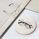 Компьютерные очки Mijia Anti-Blue Titanium Glasses HMJ01RM BHR4745CN Gold - изображение 12