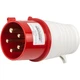 Портативна вилка HiSmart 32A 3P+E+N 380V IP44 (025)(LX-025) - изображение 1