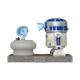 Figurka Funko POP Deluxe: R2-D2 and Princess Leia Hologram 83799 (889698837996) - obraz 2