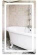 Зеркало Qtap Mideya с антизапотеванием (DC-F911) 500х800 QT2078F911W - изображение 1