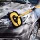Телескопическая швабра для мойки автомобиля трехсекционная щетка для уборки машин регулируемая 100 см Yellow - изображение 7