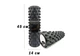 Массажный ролик EasyFit Grid Roller PRO 45 см Черный - изображение 1