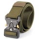 Ремень тактический военный Assault Belt с пряжкой Кобра олива - изображение 1