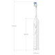 Электрическая зубная щетка RZTK Sonic Lite White - изображение 11