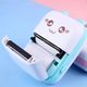 Портативный мини принтер Mini Printer Термопринтер для телефона Bluetooth Синий - изображение 5