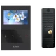 Комплект видеодомофона 4” Slinex SQ-04 (Black) + ML-16НD (Black) - изображение 1