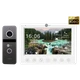 Комплект видеодомофона 7” NeoLight NeoKit FHD PRO (KAPPA+ HD White + SOLO FHD Graphite) - изображение 1
