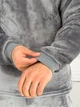 Пижама мужская M теплая Серая (кофта + штаны) Велсофт COSY - изображение 6