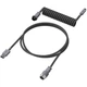 Кабель заряджання/синхронізації HyperX USB-A > USB-C, спіральний, 1.37м, сірий - изображение 3