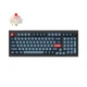 Клавіатура бездротова Keychron V5 Max 100Key, Gateron Jupiter Red, Knob, WL/BT/USB-A, Hot-Swap, QMK, EN/UKR, RGB, Black (V5M-D1-UA) - зображення 1