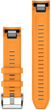Pasek Garmin QuickFit 22 do Garmin MARQ Athlete Gen2 46 mm Spark Orange (010-13225-04) - obraz 2