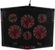 Підставка для ноутбука 2E GAMING CPG-005, до 17.3", 2xUSB-A, LCD/phone holder, RGB, чорний - изображение 8
