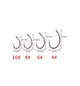 Карповий гачок World4carp KRANK №8,w4007-8 - зображення 2