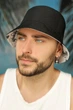 Мужская двухсторонняя панама Braxton "BR Cool" белый + черный M летний (1424) - изображение 2