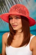Шляпа Braxton «Мариса» коралловый летний Унисекс (1104861) - изображение 1