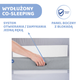 Łóżeczko dziecięce dostawne Chicco Next2Me Forever Moongrey 3 w 1 Szare (8058664140510) - obraz 10