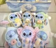 Плюшевая игрушка сюрприз с брелоком Лабуба LABUBU СТИЧ Stitch - изображение 2