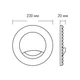 Світлодіодний модуль 1-MLM-40-CR MAXUS Led Module 40W 3CCT Circle Remote - зображення 4