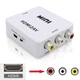 Конвертер из HDMI в AV RCA тюльпаны адаптер переходник преобразователь видеосигнала - изображение 2