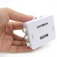 Конвертер из HDMI в AV RCA тюльпаны адаптер переходник преобразователь видеосигнала - изображение 3