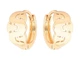 Сережки Xuping Позолота 18K колечка «Декоративний візерунок» 284212 - зображення 1