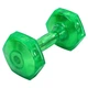 Гантель для фітнесу з покриттям TPU Zelart Jelly Urethane Coated Dumbbells TA-2946-10LB Салатовий - зображення 1
