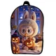 Рюкзак Лабубу (School Gear bag Labubu 02) черный, 39 х 27 х 14 см - изображение 1