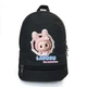 Рюкзак школьный Лабубу (School Bag BIG Labubu - 05) черный (43 х 30 х 17 см) - изображение 1