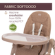 Крісло для годування Chicco Polly Armonia Terracotta 3 в 1 Коричневе (8058664179008) - зображення 8