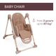 Крісло для годування Chicco Polly Armonia Terracotta 3 в 1 Коричневе (8058664179008) - зображення 10