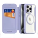 Чехол-книжка Dux Ducis Skin X Pro with MagSafe для iPhone 15 Pro Purple - изображение 3