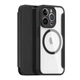 Чехол-книжка Dux Ducis Skin X Pro with MagSafe для iPhone 14 Pro Max Black - изображение 1