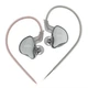 KZ EDCX White (без мікрофону) – In-Ear Monitor навушники з 10-мм динамічним драйвером для Hi-Fi звуку - зображення 1