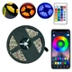 Стрічка світлодіодна 5м LED 5050 Smart BT APP RGB - зображення 2