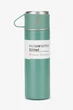 Термос Vacuum Bottle 500 мл с 3 чашками Вакуумная изоляция Нержавеющая сталь Зелёный в подарочной упаковке - изображение 5
