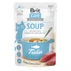 Додатковий вологий корм для котів з тунцем Brit Care Soup with Tuna 75 г - зображення 1