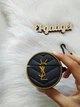 Чехол для наушников AirPods 4 luxury YSL черный силиконовый (2222) - изображение 3
