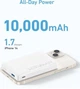 Павербанк Anker 334 MagGo 10000 mAh с беспроводной, магнитной зарядкой Magsafe для iPhone Белый - изображение 3