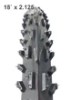 Покришка для дитячого велосипеда Deestone D-815-2 шипована 18х2.125 (57-355) (G0000395) - изображение 1