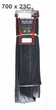 Покришка складна велосипедна Kenda Kriterium K1018-016 folding bead 28" (700x23C) слік корд 60 TPI (G0001337) - изображение 1