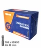 Камера велосипедна CST 28 (700x35/43C) AV 48 мм (G0001790) - изображение 1